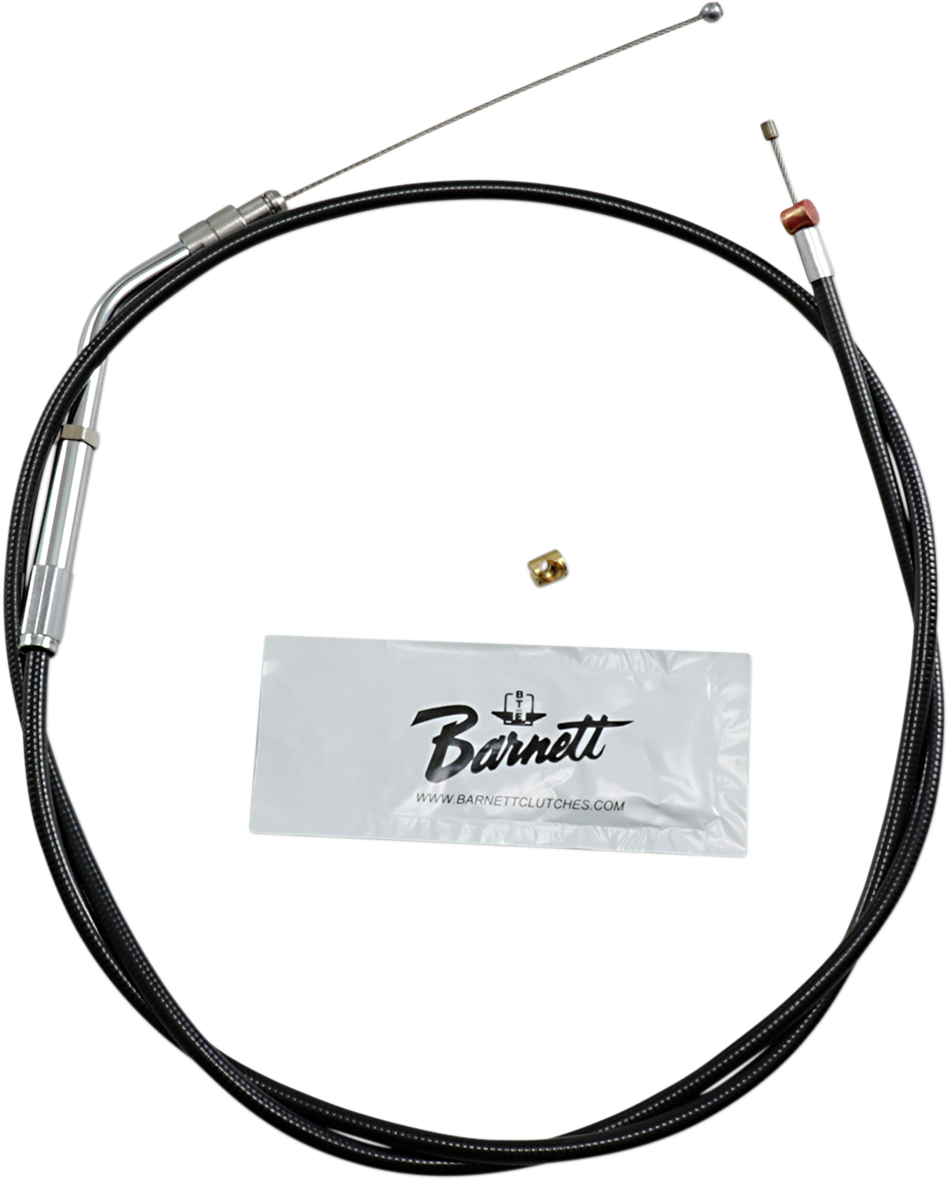Cable del acelerador BARNETT - +6" - Negro 101-30-30006-06 