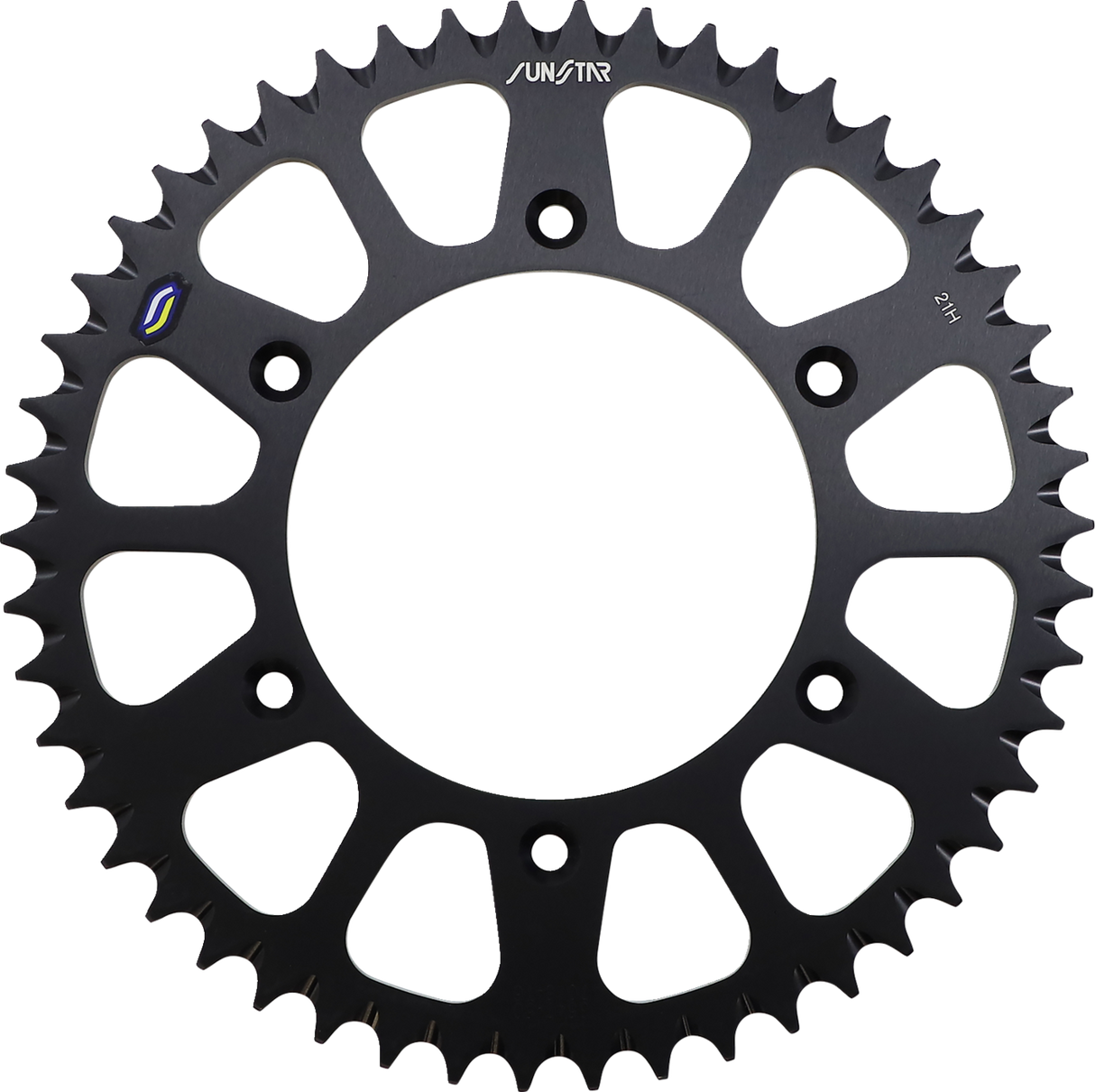 SUNSTAR SPROCKETS Rear Sprocket - 50 Tooth - Black 5-354750BK