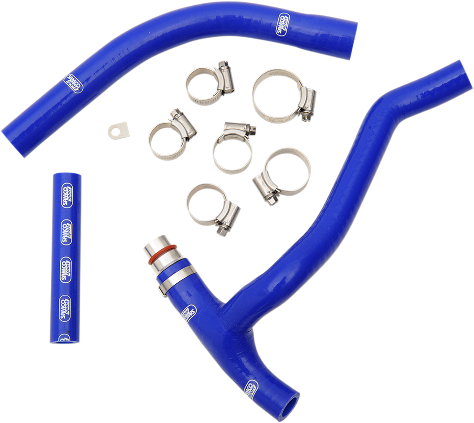 MOOSE RACING Race Fit Kit de mangueras de radiador - Azul - Yamaha MBU-YAM-65-BL 