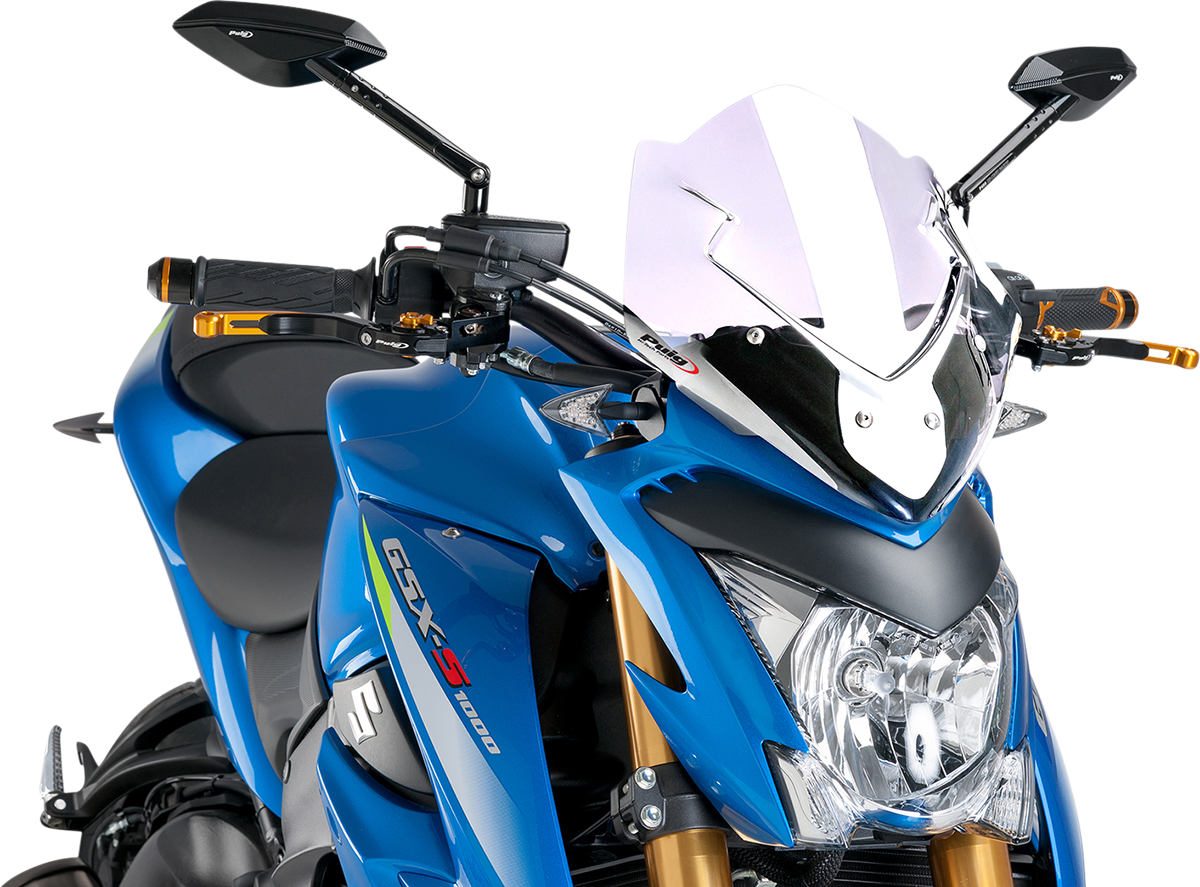 PUIG HI-TECH PARTS New Generation Windscreen - Clear - GSXS1000 7653W