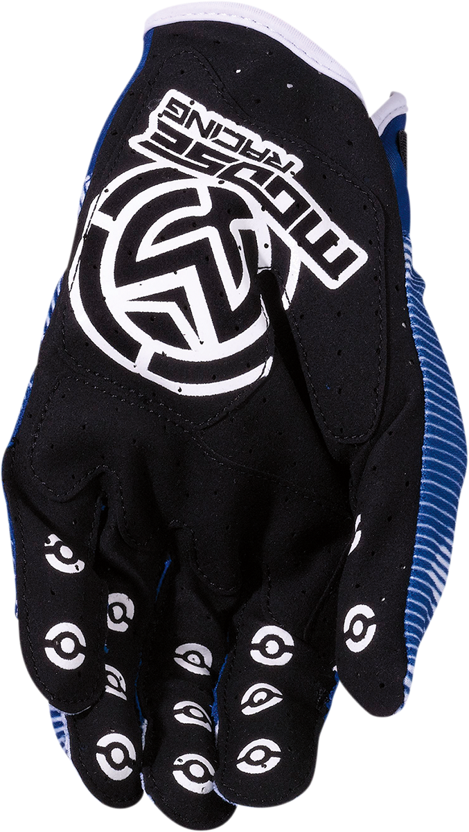 MOOSE RACING MX1™ Gloves - Blue/White - Large 3330-7048