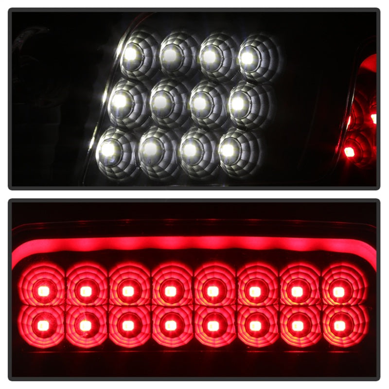 xTune 14-16 Chevrolet Silverado 1500 LED 3rd Brake Light - Black (BKL-CSIL14-LED-BK) 9037504