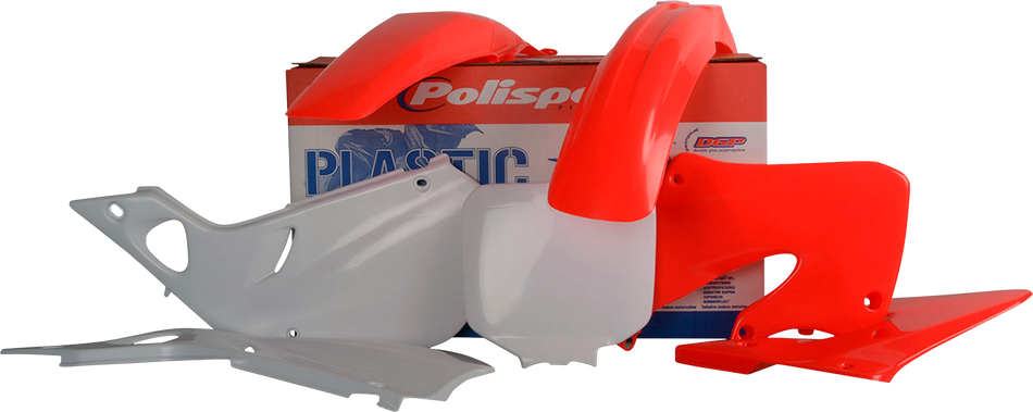 POLISPORT Body Kit - Complete - OEM Red/White - CR 125R/250R 90080