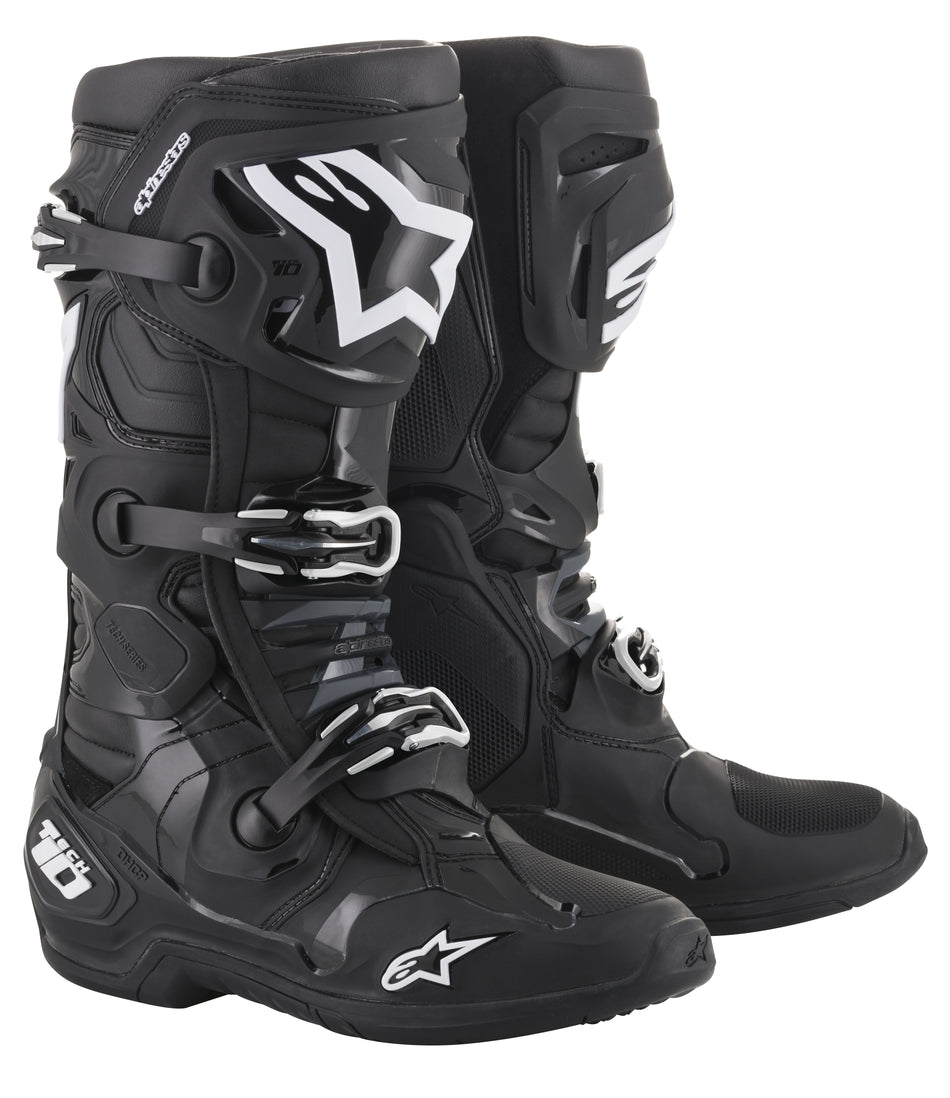 ALPINESTARS Tech 10 Boots Black Size 11 2010020-10-11