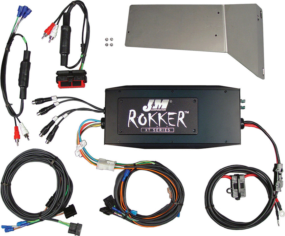 J&MRokker P500w 4-Ch Amp Kit P500wJAMP-500HR06-RCRP