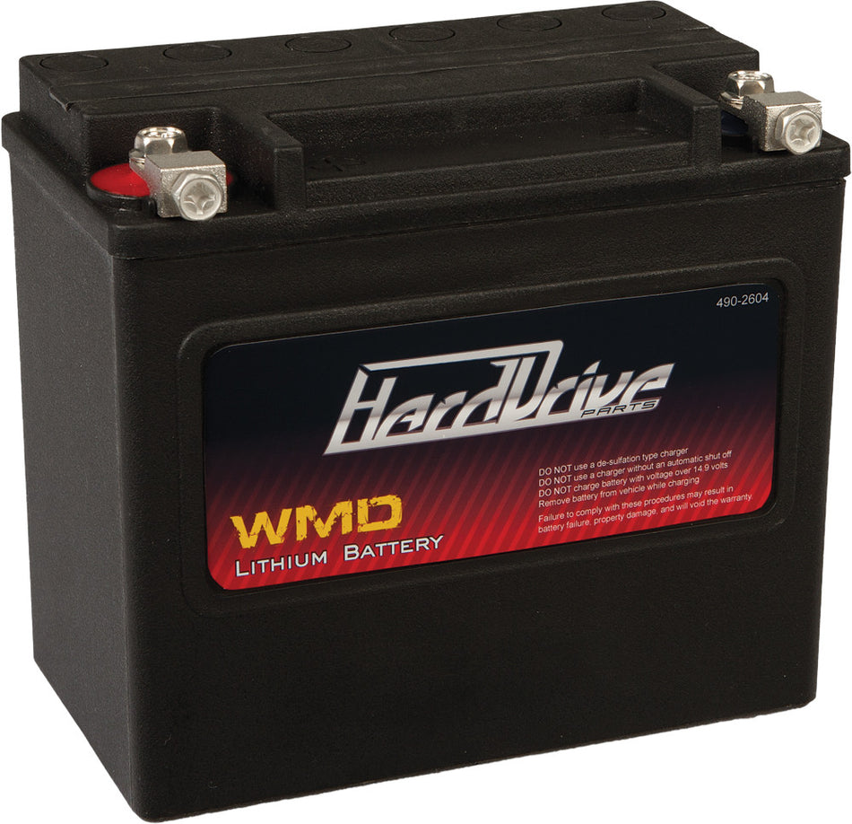 HARDDRIVE Wmd Lithium Battery 400 Cca Hjvt-4-Fp HJVT-4-FP