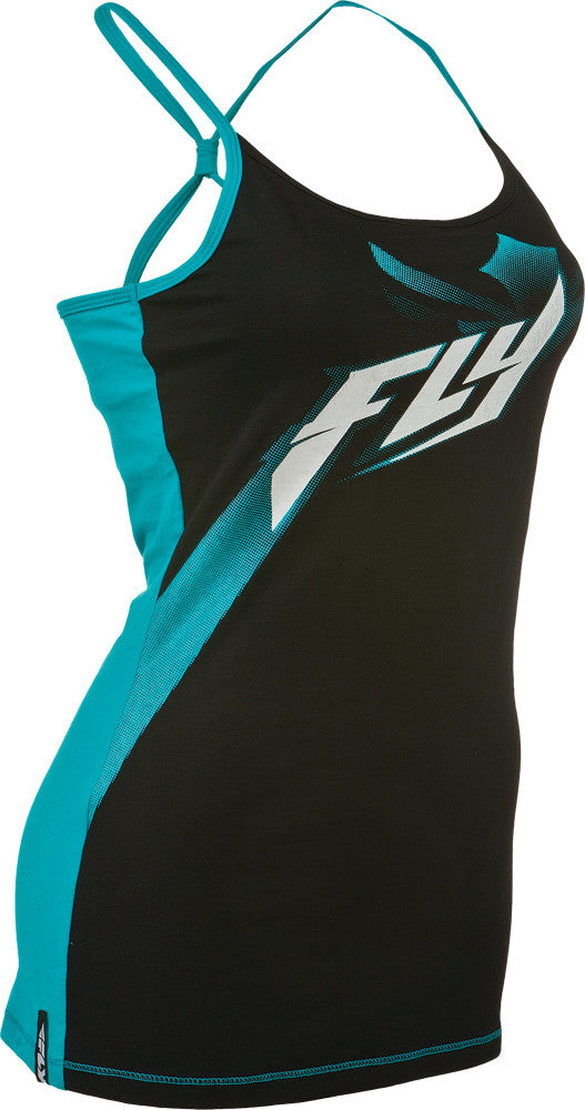 FLY RACING Halftone Cami Teal/White M 356-6061M