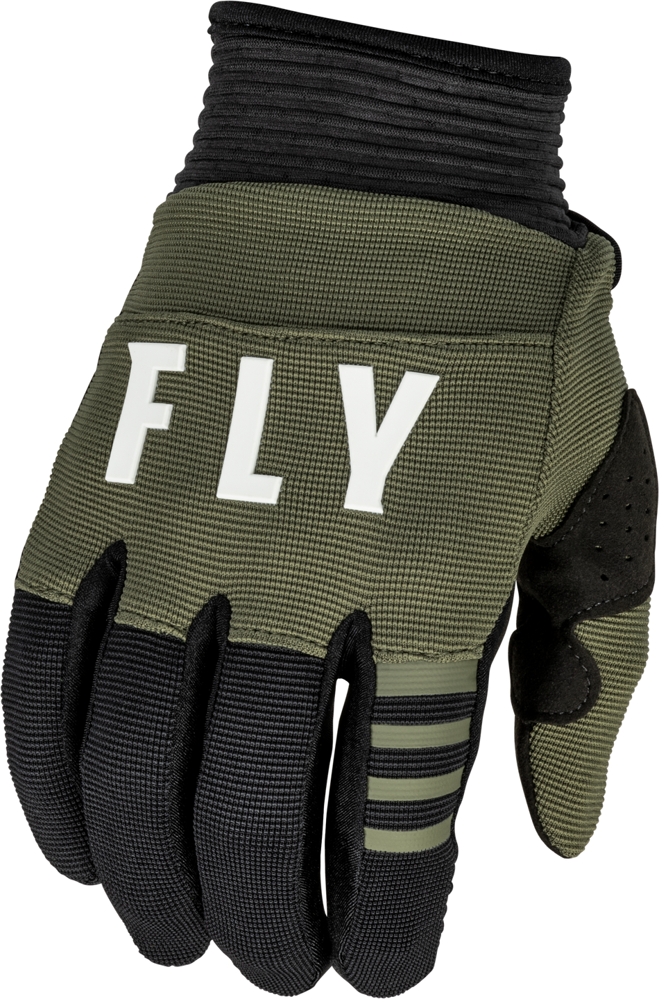 FLY RACING F-16 Gloves Olive Green/Black Lg 376-913L