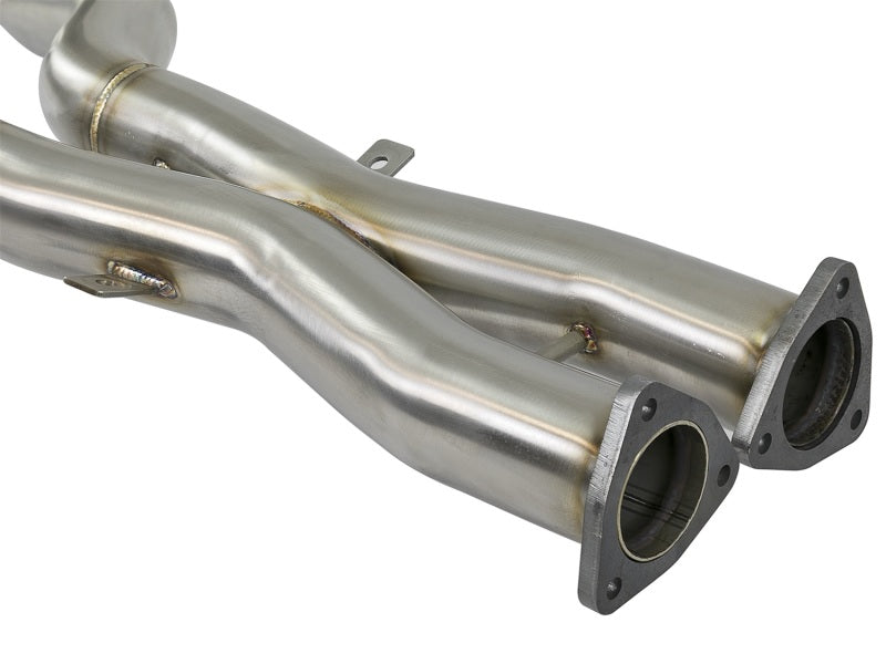 aFe MACH Force-Xp 2-1/2in 304 SS Cat-Back Exhaust w/Polished Tips 05-08 BMW Z4 M Coupe (E86) L6 3.2L 49-36339-P