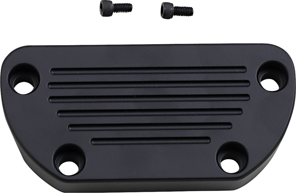 DAKOTA DIGITAL Black Flat 1" Handlebar Clamp Mount - For Pullback Risers BKT-5002-K