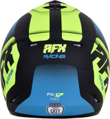 AFX FX-17 Helmet - Force - Matte Black/Green/Blue - 2XL 0110-5218