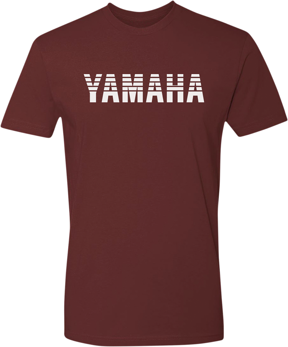 YAMAHA APPAREL Yamaha Heritage T-Shirt - Maroon - 2XL NP21S-M1965-2X