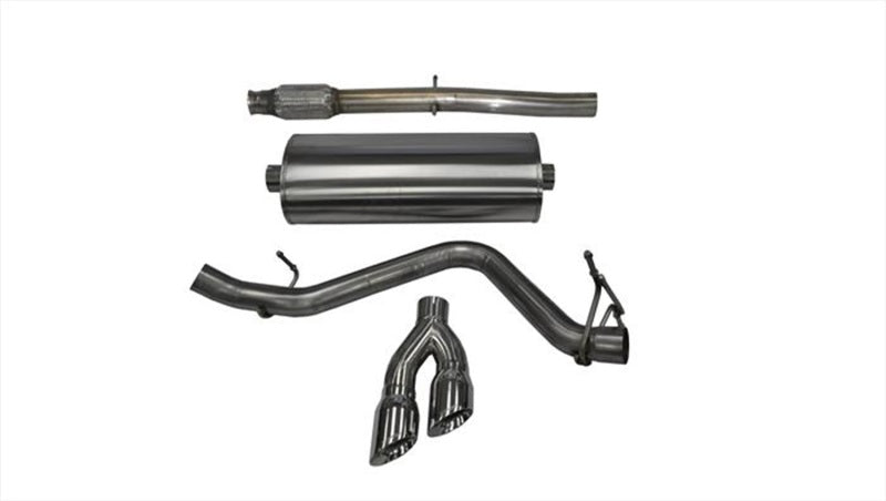 Corsa 14-17 Chevy Silverado 1500 5.3L V8 CC / SB 3in Single Side Exit Touring Cat-Back Exhaust 14848