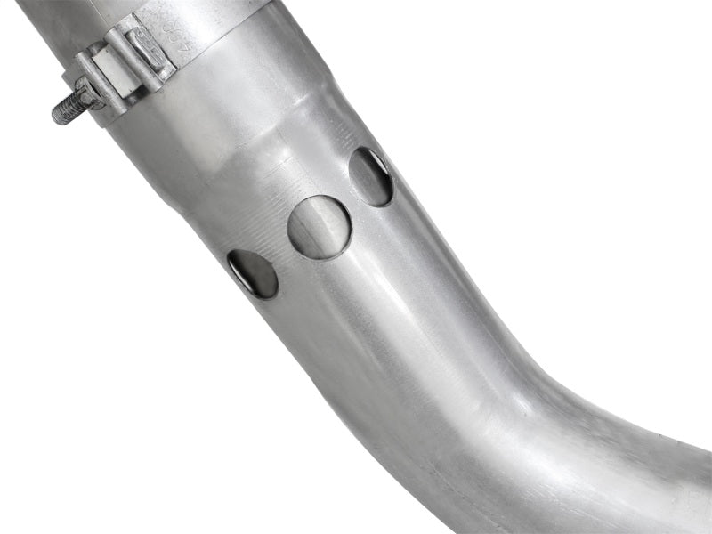 aFe Atlas Exhaust 4in DPF-Back Al Steel 11-14 Ford Diesel Trucks V8-6.7L (td) 49-03065-B