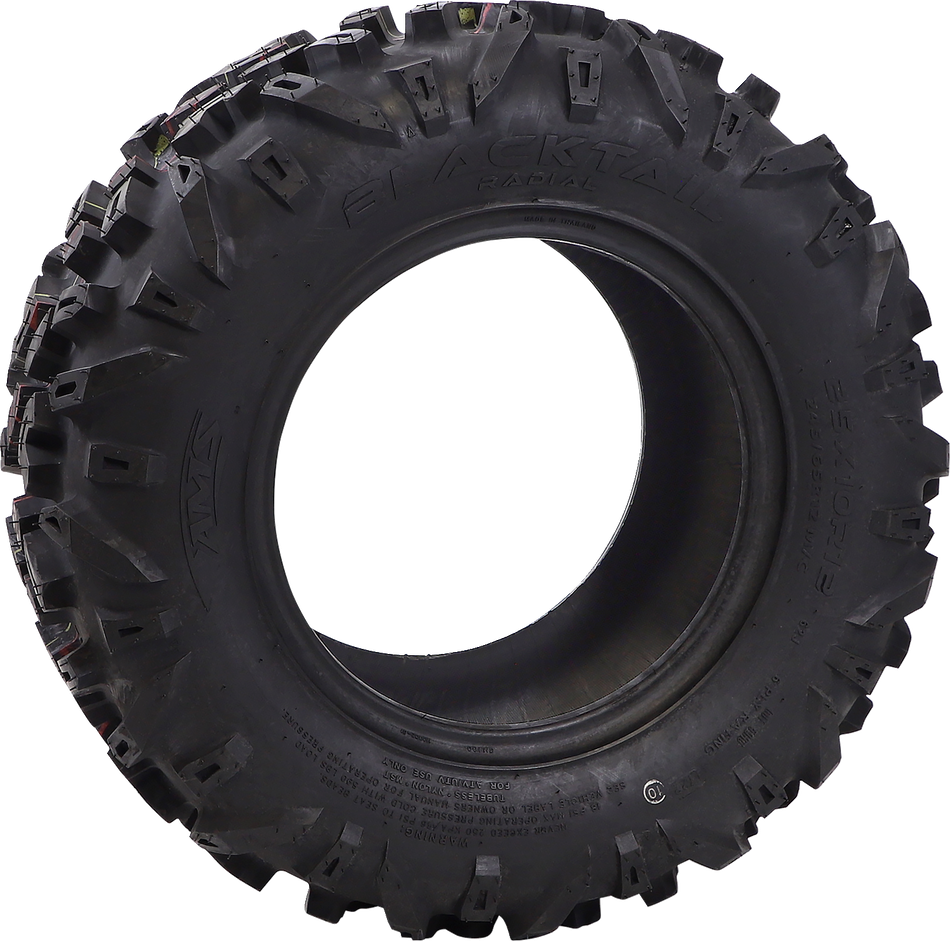 AMS Tire - Blacktail - Rear - 25x10R12 - 6 Ply 1257-361
