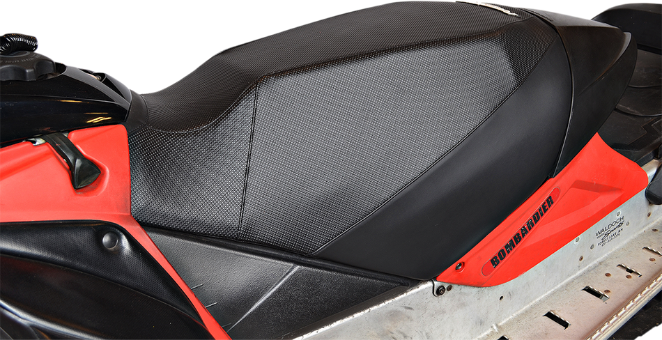 POWERMADD High Rise Seat Cover Kit - 3" - Gripper - Black 52010