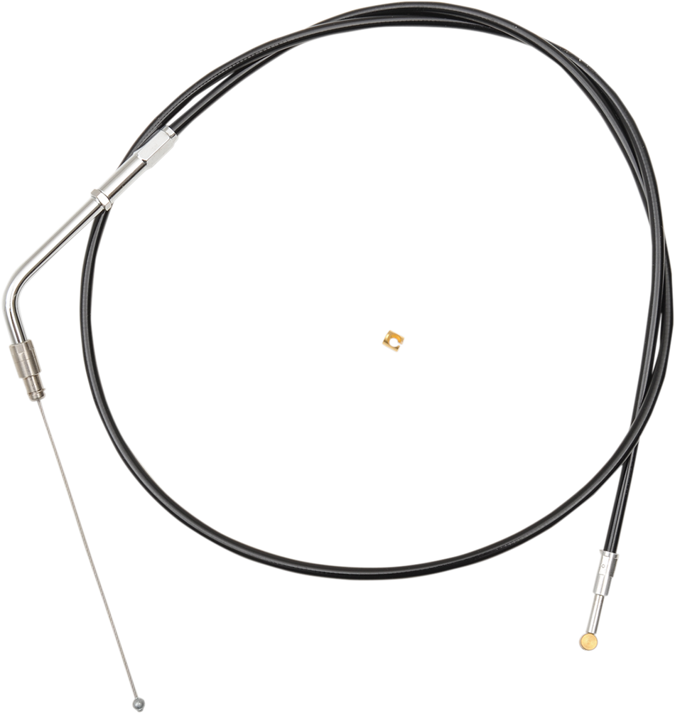 LA CHOPPERS Throttle Cable - Mini - Black LA-8320TH08B