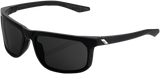 100% Hakan Sunglasses - Black - Gray PeakPolar 61036-100-47