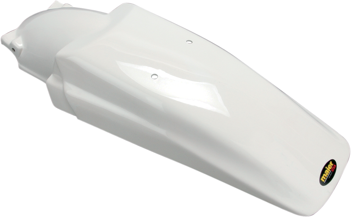 Guardabarros trasero estilo MAIER MX - Blanco 123041