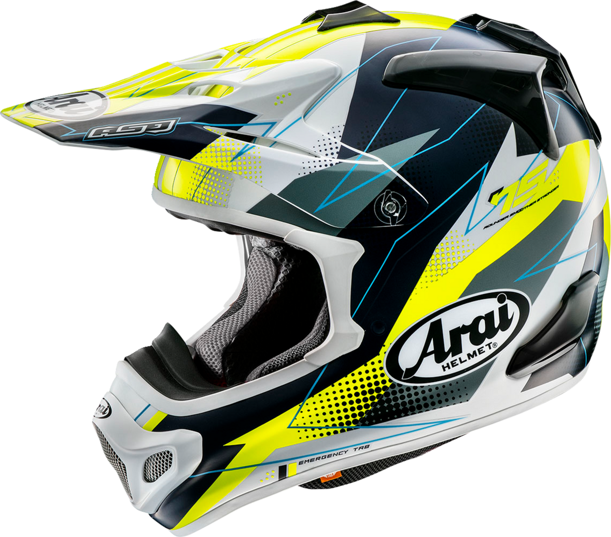 Casco ARAI VX-Pro4 - Resolute - Amarillo - Pequeño 0110-8483 