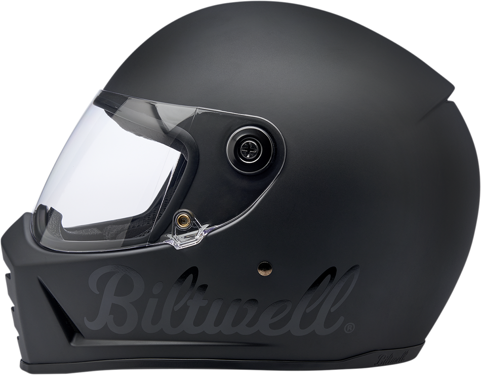 BILTWELL Lane Splitter Helmet - Flat Black Factory - 2XL 1004-638-106