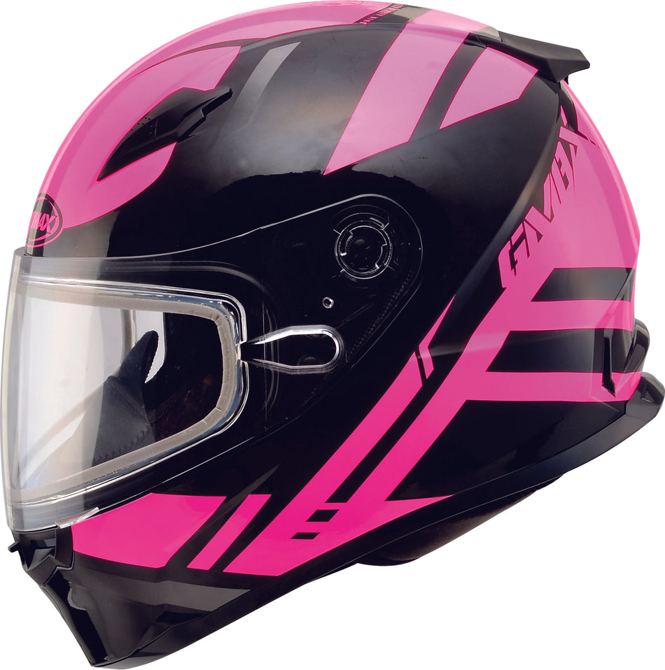 GMAX Youth Gm-49y Berg Snow Helmet Black/Pink Ym G2499411 TC-14