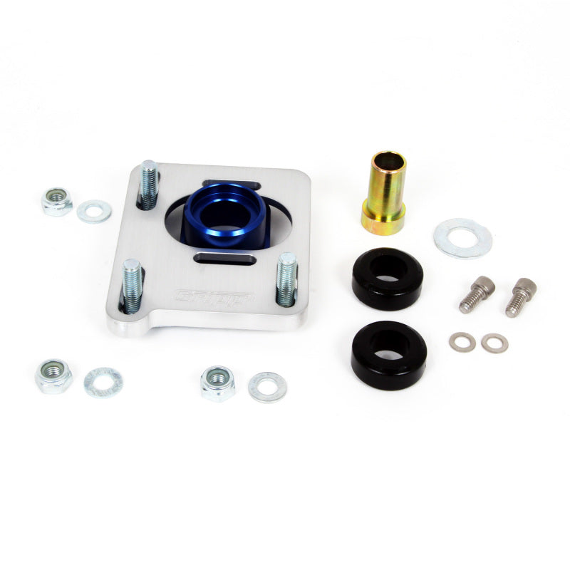 BBK 94-04 Mustang Caster Camber Plate Kit - Silver Anodized Finish 2527