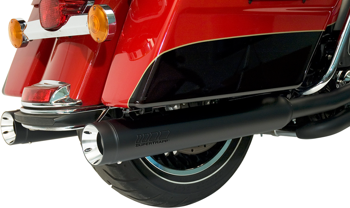 SUPERTRAPP Stout Mufflers - Black 147-65226