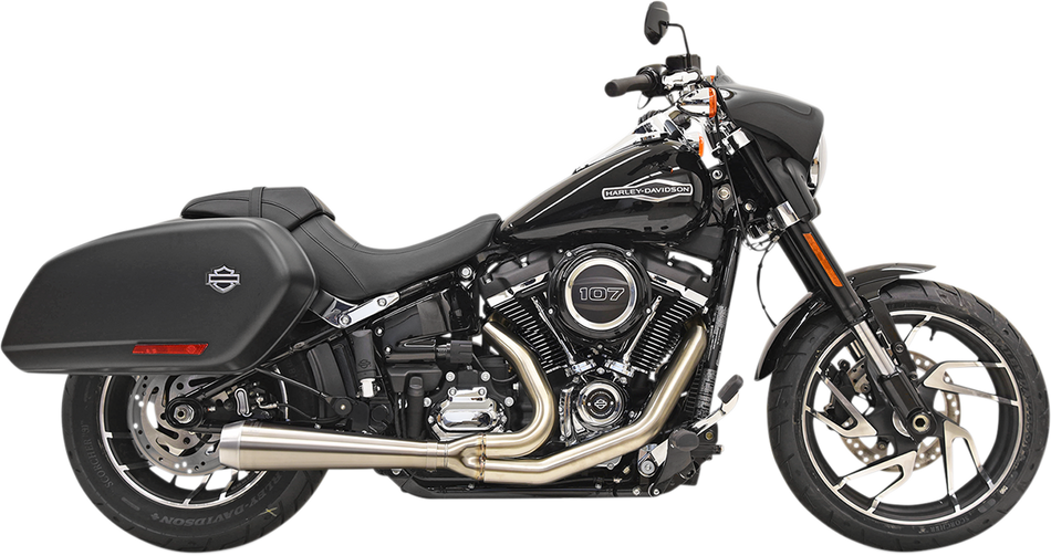 BASSANI XHAUST 2:1 Exhaust - Stainless 1S81SS