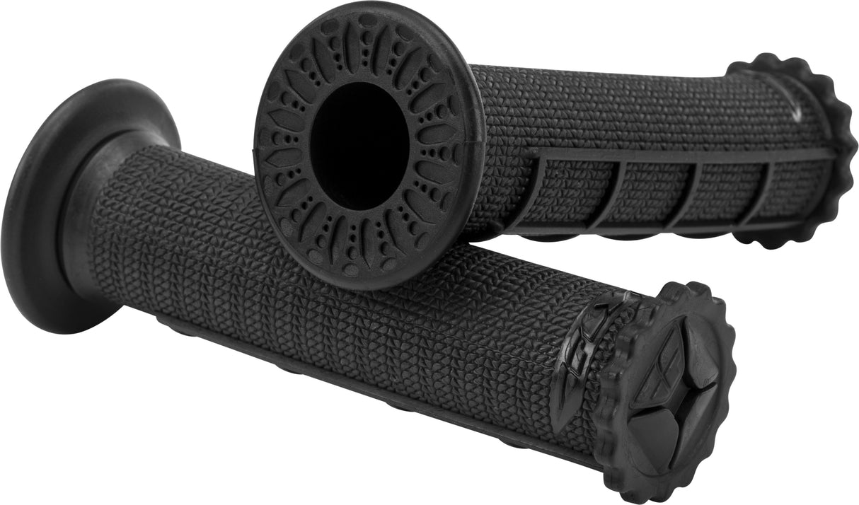 FLY RACING Control Atv/Bmx/Pwc/Snow Grips Black Half Waffle 181900113A