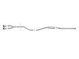 aFe Takeda 2.5in 304SS Cat-Back Exhaust System 17-20 Honda Civic SI Coupe L4-1.5L (t) - BL Flame Tip 49-36620-L