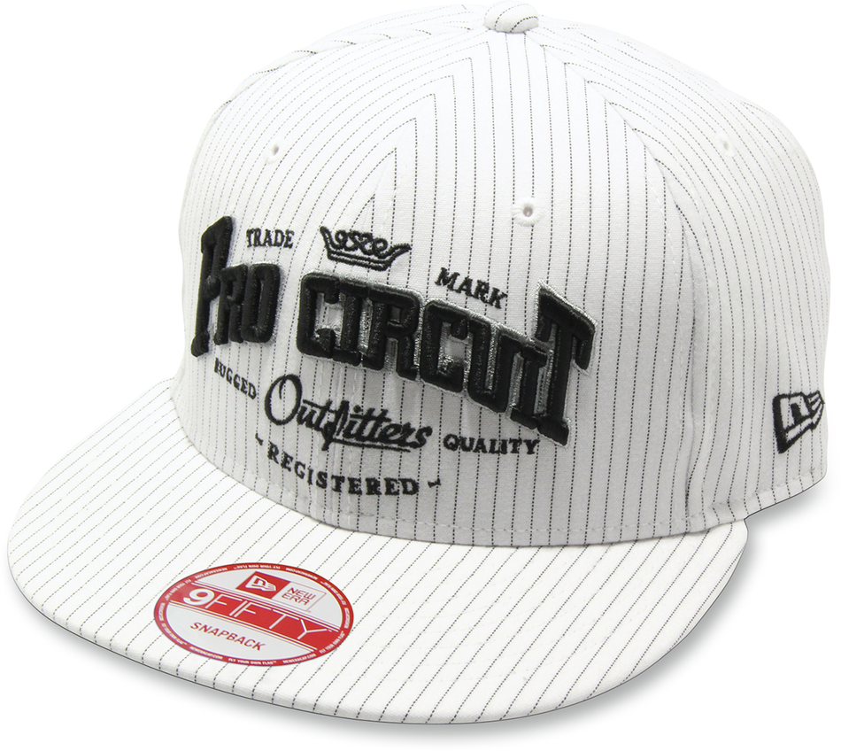 PRO CIRCUIT Outfitter New Era Snapback Hat - White PC13416-0100