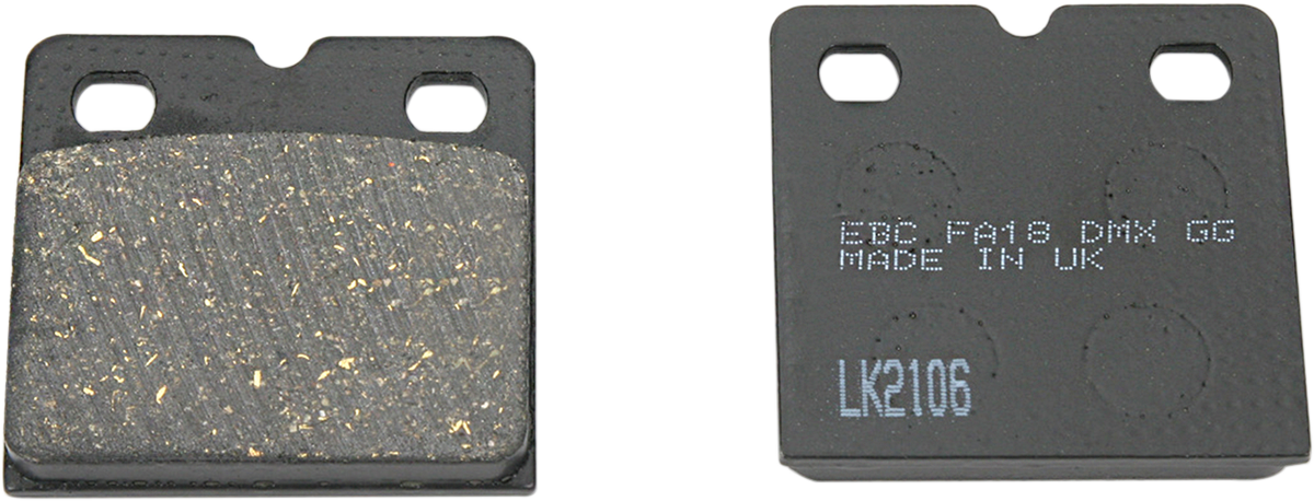 EBC Organic Brake Pads - FA18 FA18