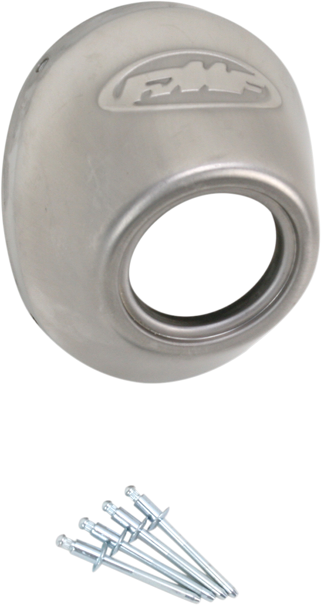 FMF End Cap - Stainless Steel - Straight Cut - PC4/Q4 040634 1860-0500