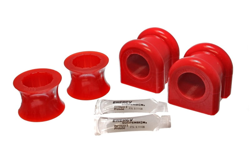 Energy Suspension 00-04 Dodge Dakota 4WD / 00-04 Durango 4WD Red 35mm Front Sway Bar Bushing Set 5.5168R