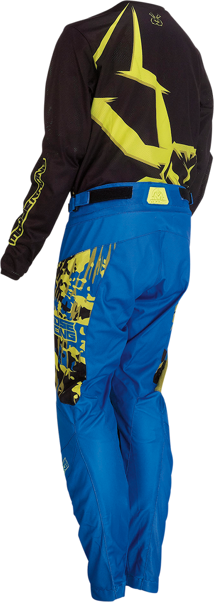 Camiseta de malla Agroid juvenil MOOSE RACING - Negro/Azul/Alta visibilidad - XL 2912-2168 