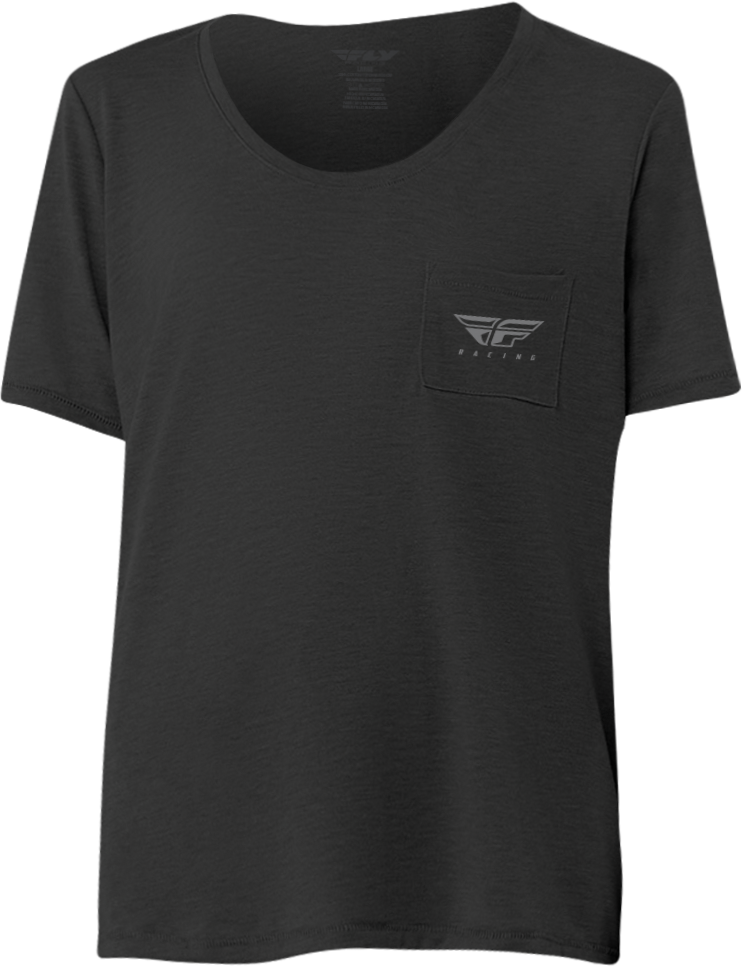 FLY RACING Women's Fly Chill Tee Black 2x 356-00302X