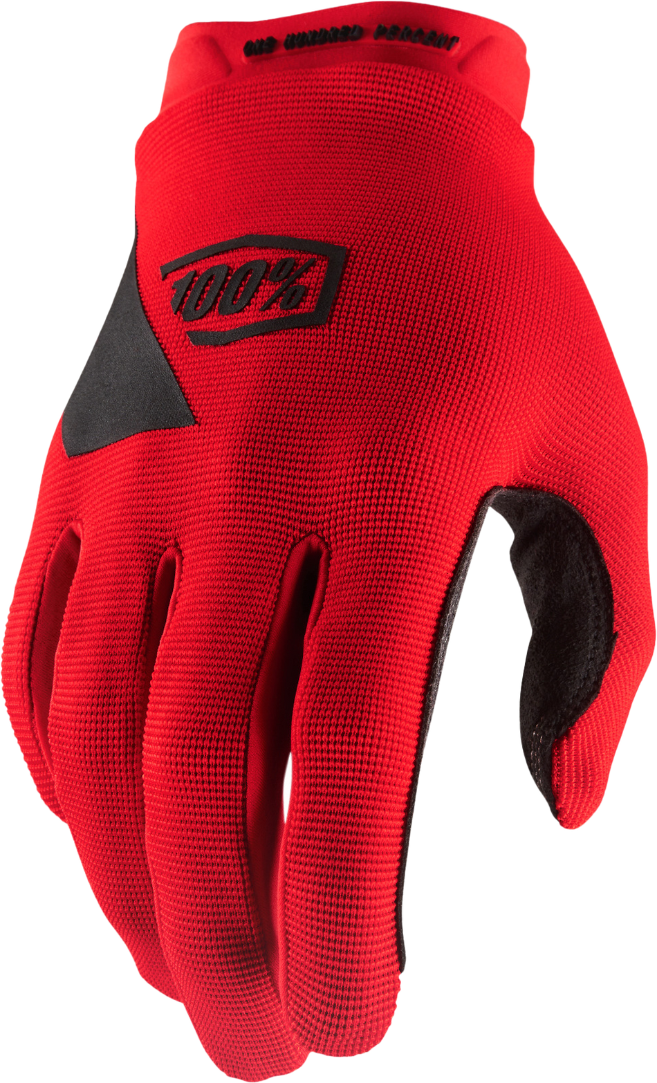 100% Ridecamp Youth Gloves Red Lg 10012-00006
