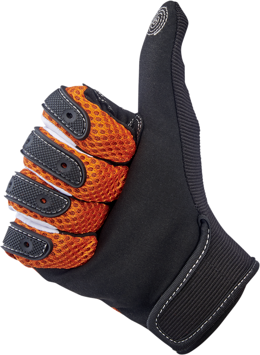 BILTWELL Anza-Handschuhe, Orange, Größe S, 1507-0601-002 