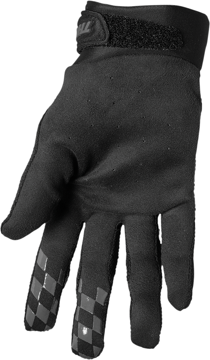 THOR Draft Gloves - Black/Charcoal - Small 3330-6801