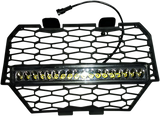 BRITE-LITES Grille Insert with 16" LED Light Bar - 16-18 RZR 1000 BL-RZRLEDGRL