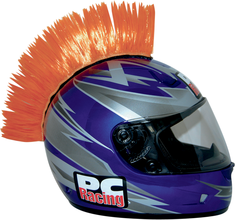 PC RACING Helmet Mohawk - Orange PCHMORANGE