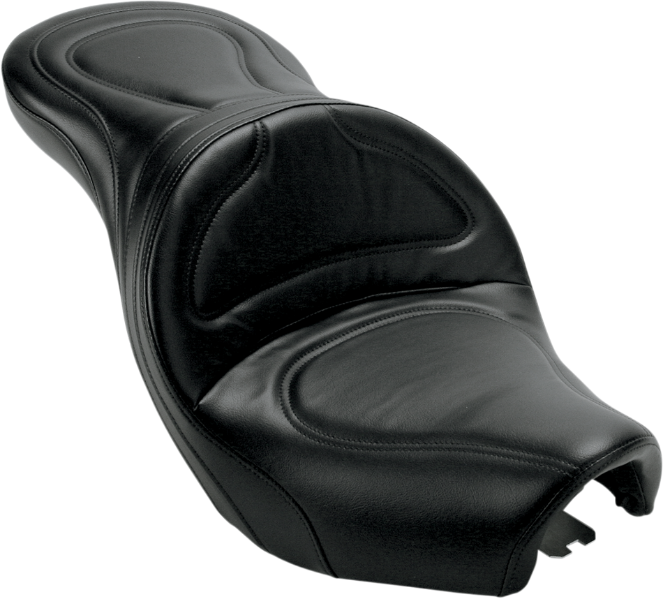 SADDLEMEN Seat - Explorer - without Backrest - Stitched - Black - VT750 ACE H3050JS