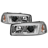 Spyder GMC Sierra 1500/2500/3500 99-06 V2 Projector Headlights - DRL - Chrome PRO-YD-CDE00V2-LB-C 5084620