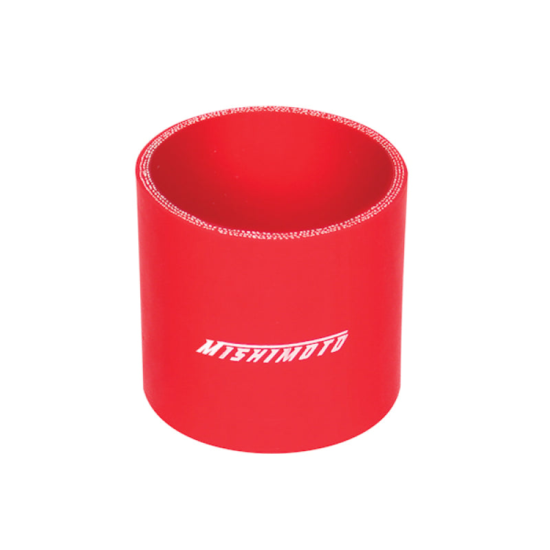 Mishimoto 2.5 Inch Red Straight Coupler MMCP-25SRD