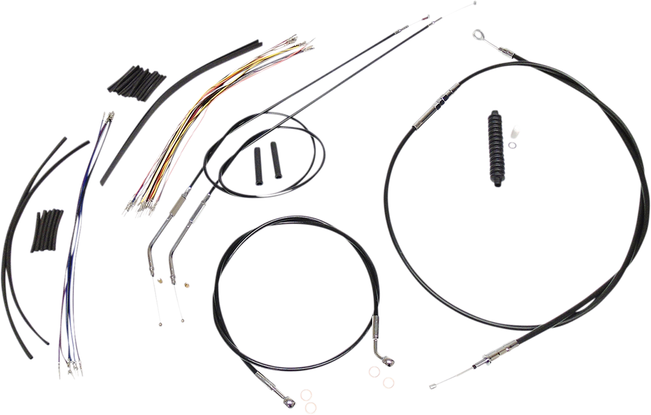 MAGNUM Control Cable Kit - XR - Black/Chrome 489652