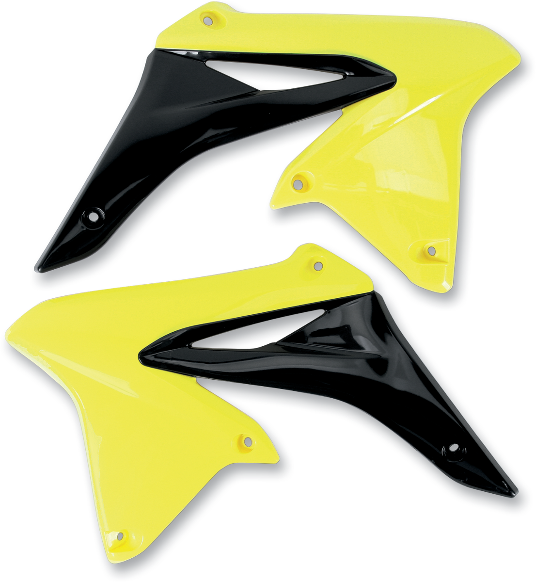 UFO Radiator Shrouds - Yellow SU04928-102