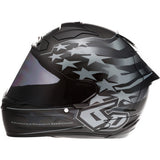 6D ATS-1R Helmet - Patriot - Black - XL 30-0608