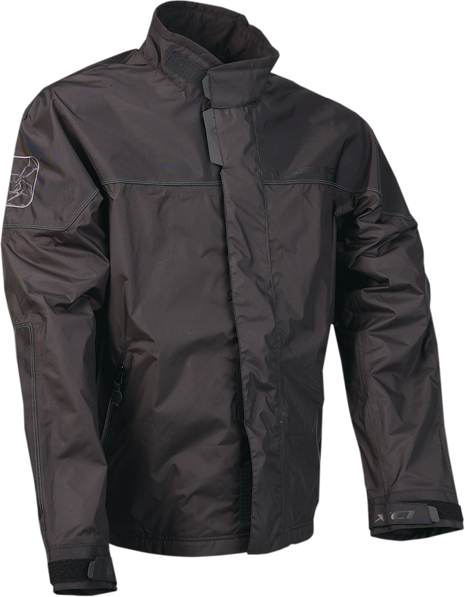 MOOSE RACING XC1 Rain Jacket - Black - Medium 2920-0666