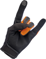 BILTWELL Anza-Handschuhe, Orange, Größe S, 1507-0601-002 